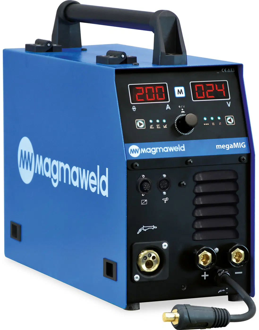 Magmaweld MEGAMIG - Taşınabilir, 4m Torç, Mix Gaz Regulatör