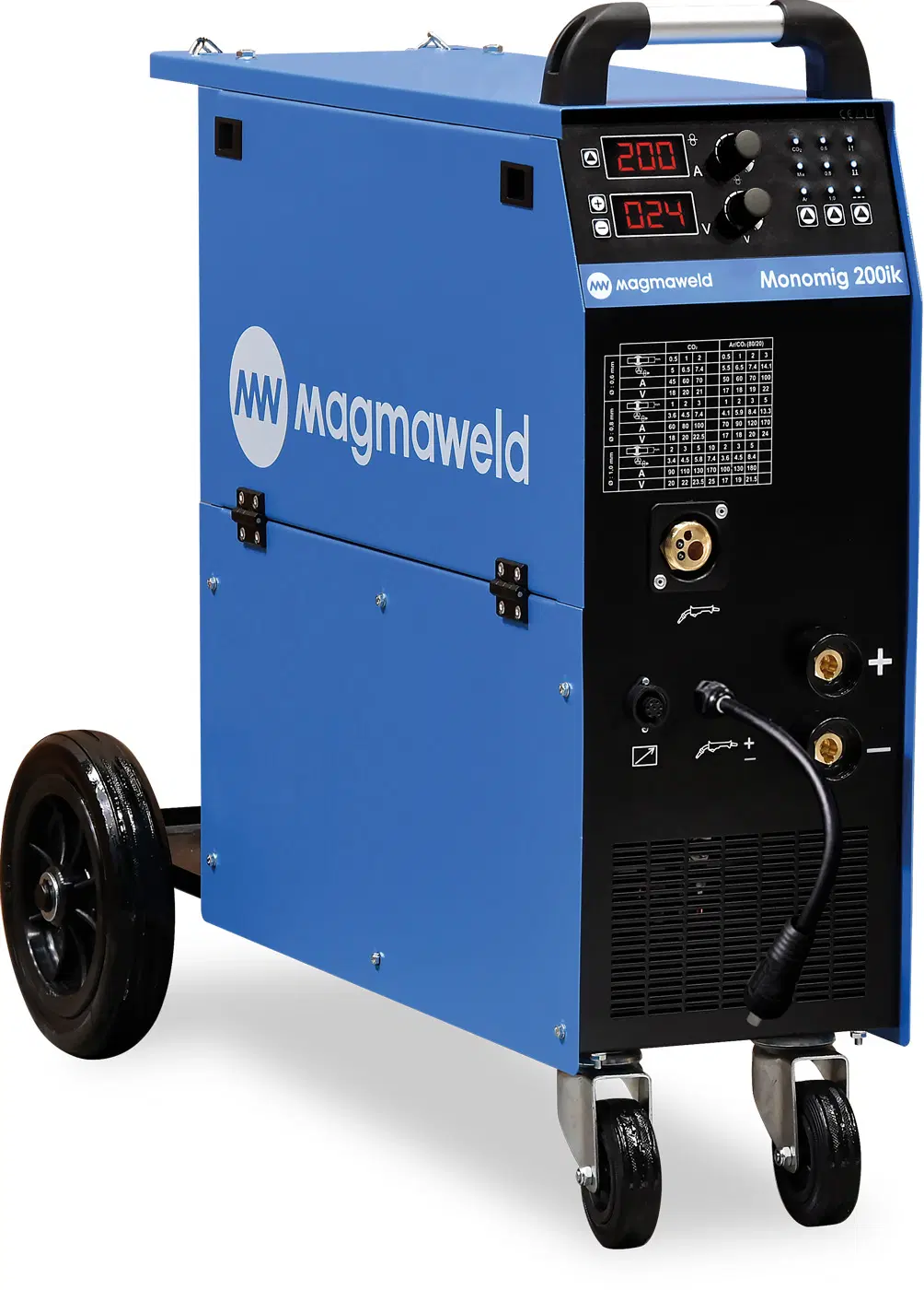 Magmaweld MONOMIG 200IK - Kompakt, 3m Torç, Mix Gaz Regulatör