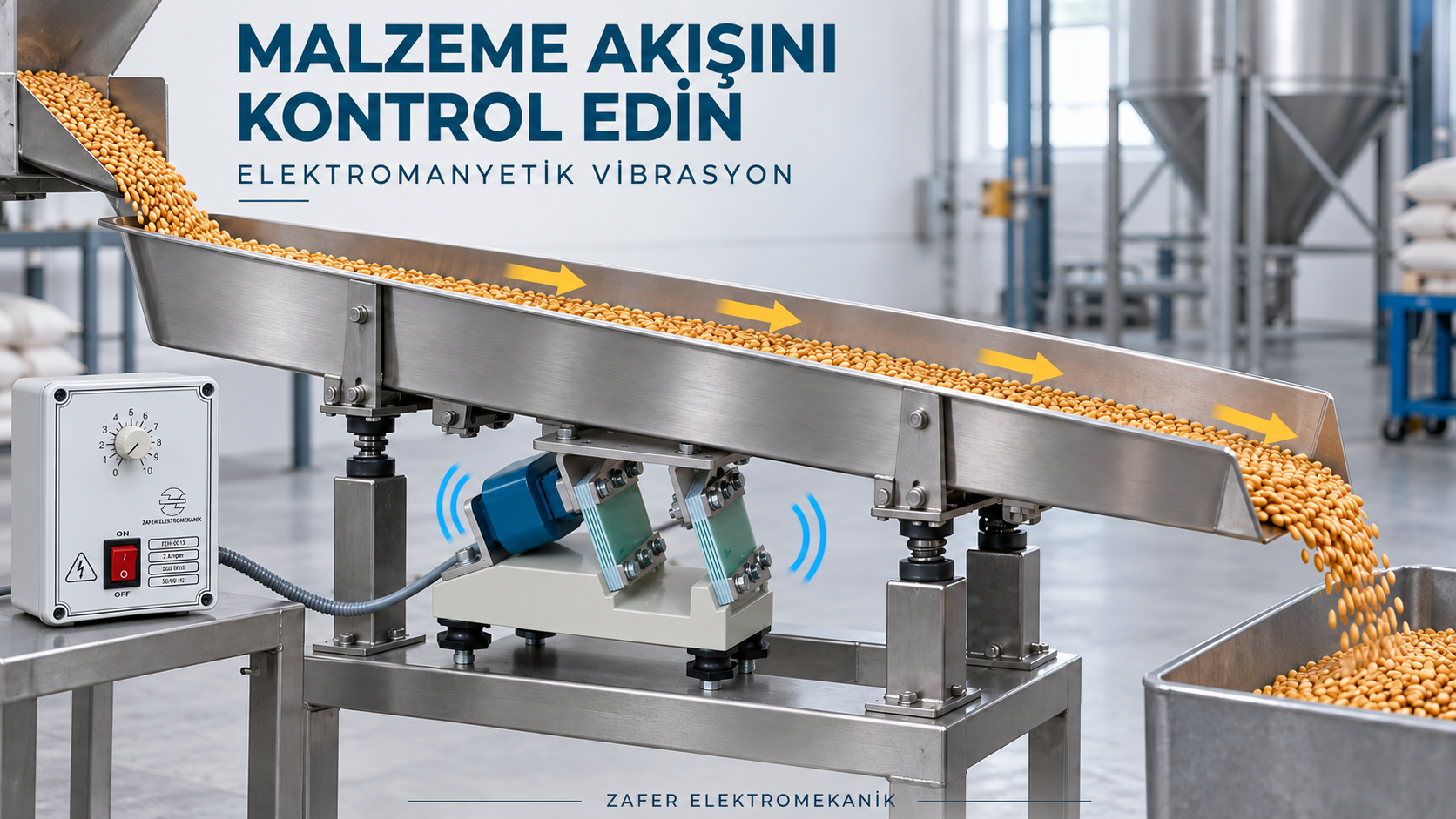 Elektromanyetik besleme sisteminin temsili çalışma görseli